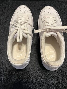 Nike White Low-Top Sneakers